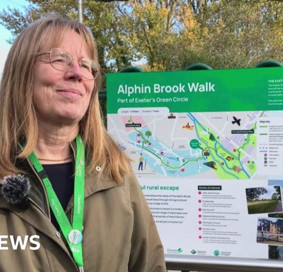 People in Exeter encouraged to explore green spaces by train