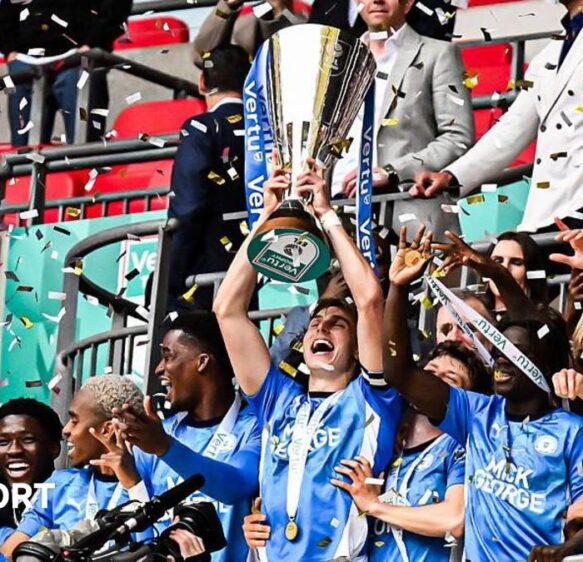 EFL Trophy: Holders Peterborough to visit Swindon in last 32