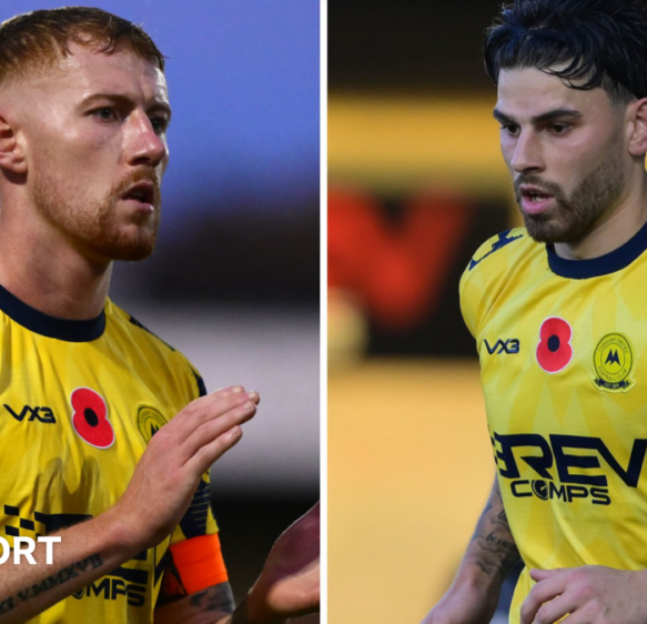 Matt Worthington & Callum Dolan: Torquay United suspend pair for ‘disciplinary matter’