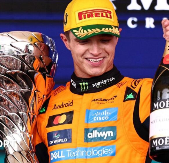 Sao Paulo Grand Prix result: Lando Norris wins with Max Verstappen third after starting in pits