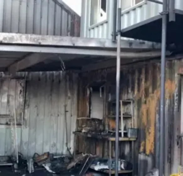 Exeter City Football Club investigation after fire at stadium