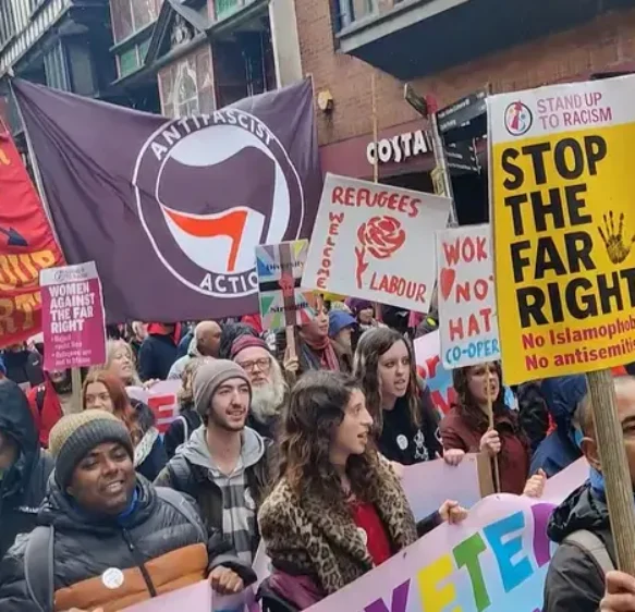 Exeter is for Everyone event counters anti-migrant city centre march