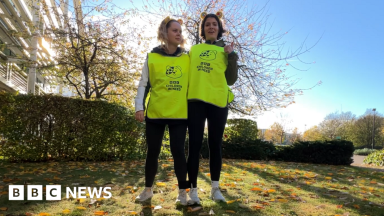 Read more about the article BBC local radio prepares for Children in Need three-legged walk