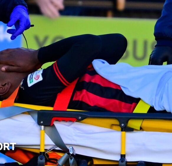 Dominic Johnson-Fisher: Truro City striker injury not as bad as feared