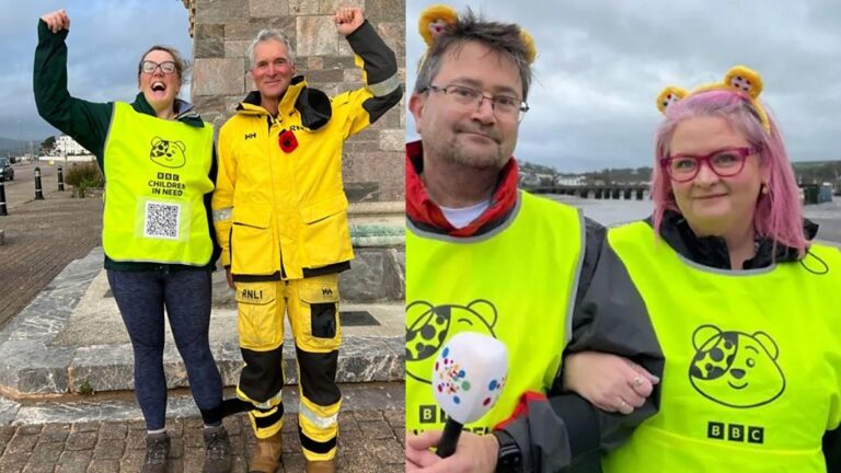 Read more about the article Devon radio presenters tackling three-legged challenge