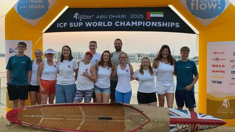Read more about the article Kingsbridge paddleboarders make waves on the world stage