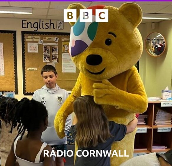 Look out for Pudsey on Children in Need Day!