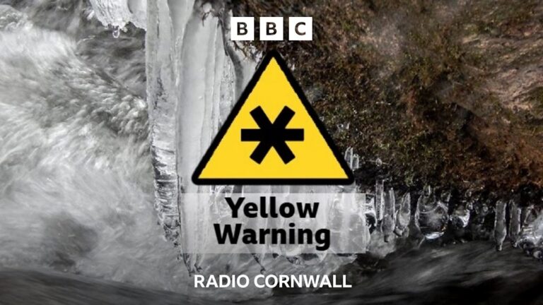 Read more about the article New yellow warning for ice in Cornwall