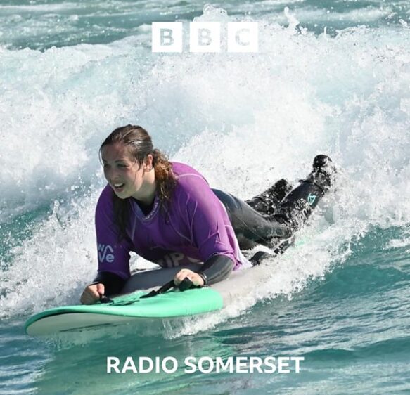 Taking on para surfing after two heart attacks