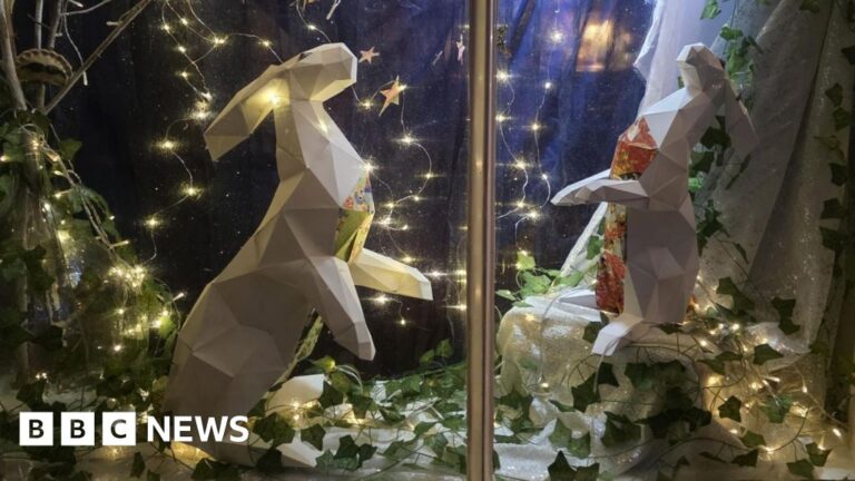 Read more about the article Calstock Advent windows light village up for Christmas