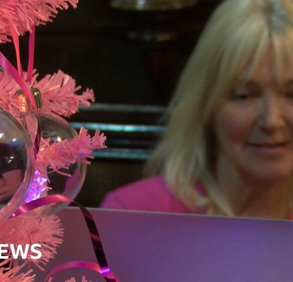 Barnstaple ‘hero’ honoured at Christmas tree festival