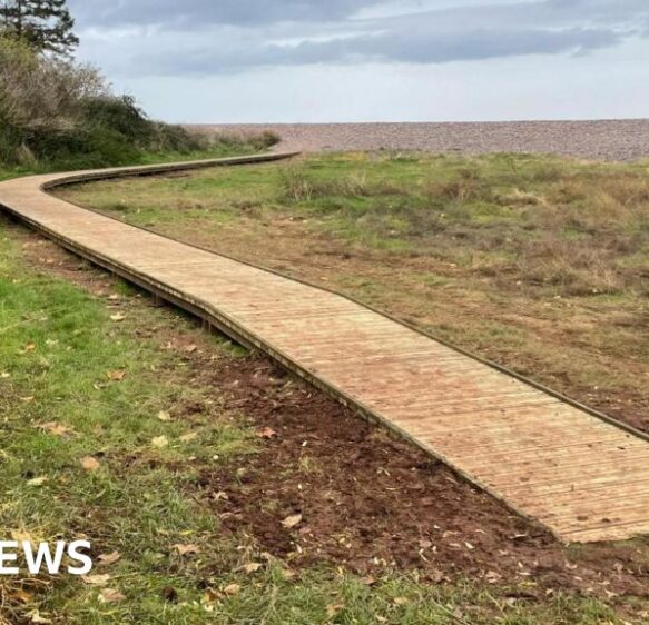 New boardwalk improves Exmoor access