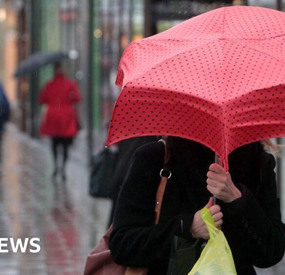 Weather warning issued by Met Office