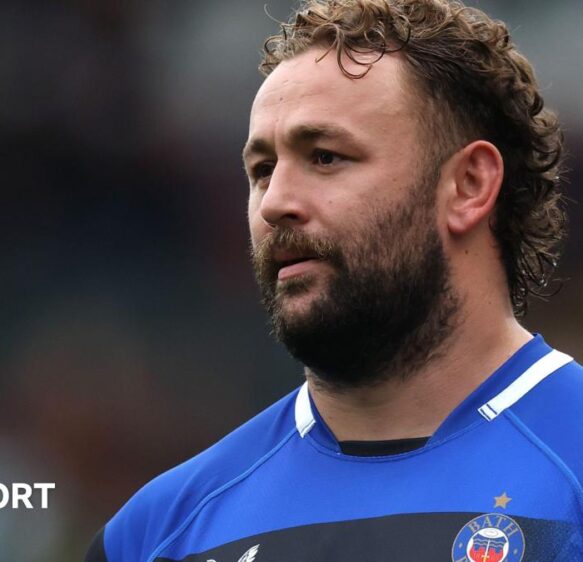 Will Stuart: England and Bath prop ruled out for long spell with ruptured Achilles tendon