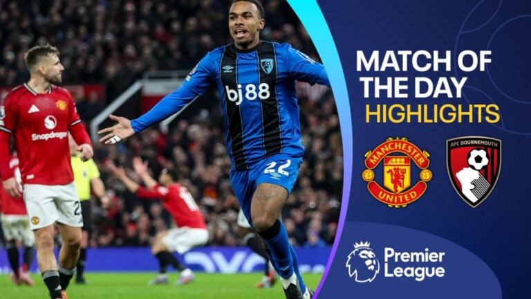 Read more about the article Premier League Highlights: Manchester United 4-4 Bournemouth