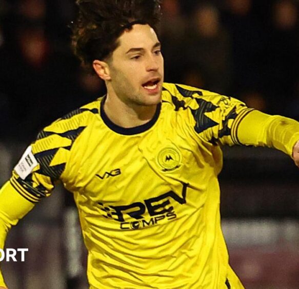 Jordan Young: Torquay United striker hailed by boss Paul Wotton