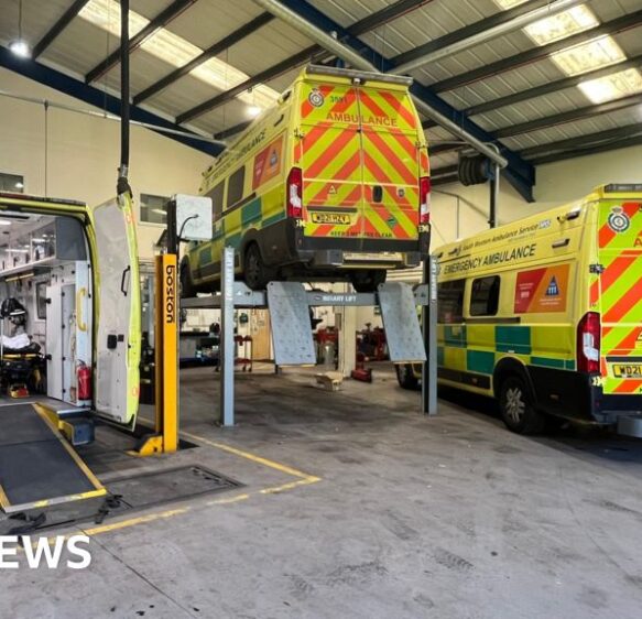 The 24/7 operation to keep South West ambulances on the road
