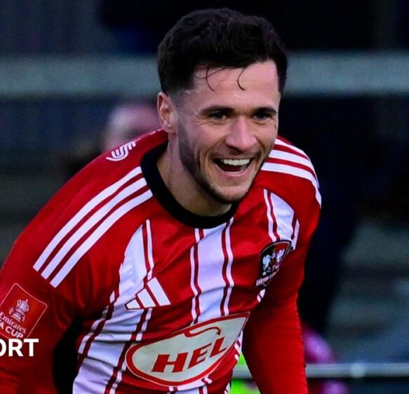 Jack Aitchison: Exeter City forward nets FA Cup double