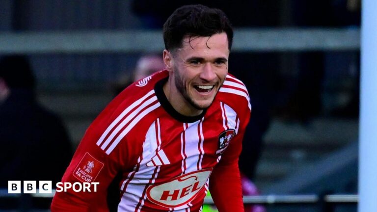 Read more about the article Jack Aitchison: Exeter City forward nets FA Cup double