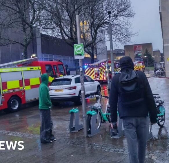 University of Plymouth building evacuated after chemical leak