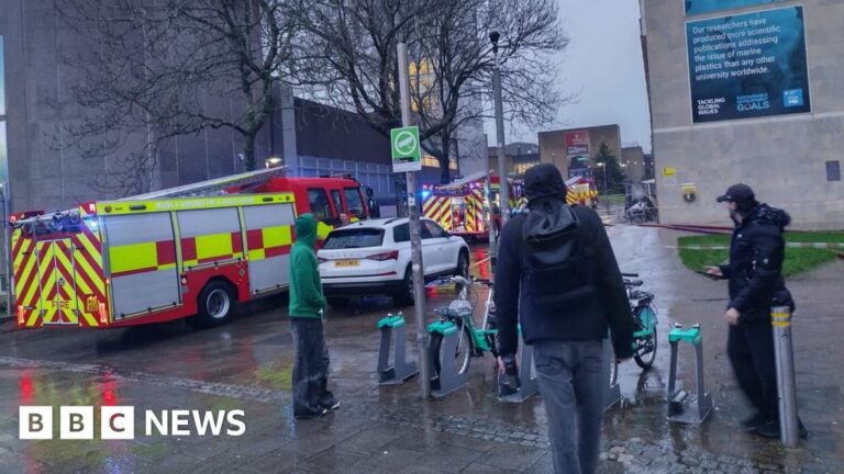 Read more about the article University of Plymouth building evacuated after chemical leak