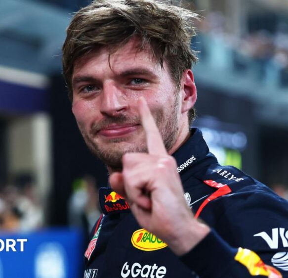 Abu Dhabi Grand Prix: Max Verstappen beats Lando Norris and Oscar Piastri to pole position for title decider
