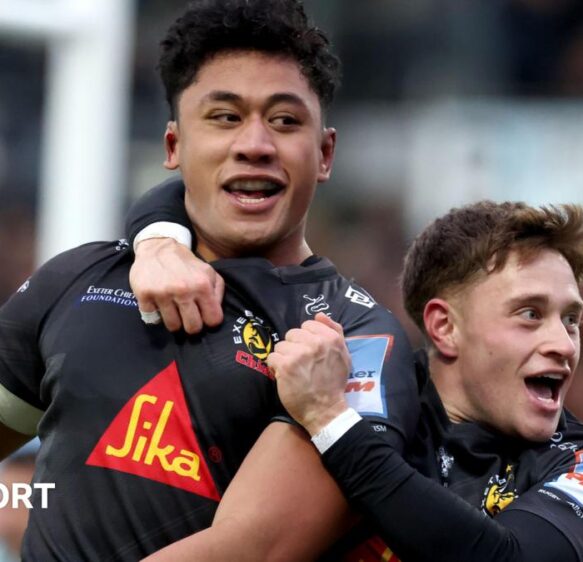 The Prem: Exeter 24-10 Leicester Tigers: Chiefs go second in table