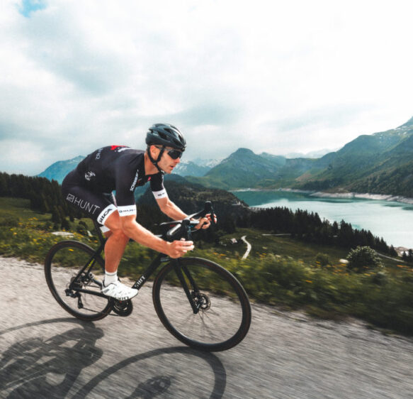 Exeter helps lawyer and father of two beat cycling greats in his 40s