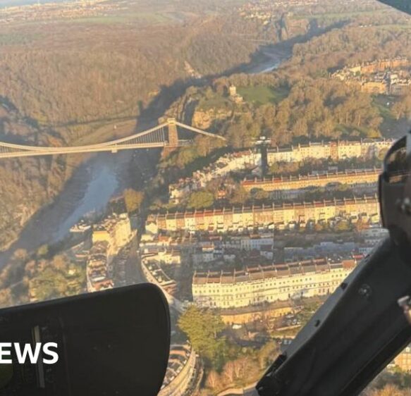 'Christmas bikers' and 'helicopter ride'