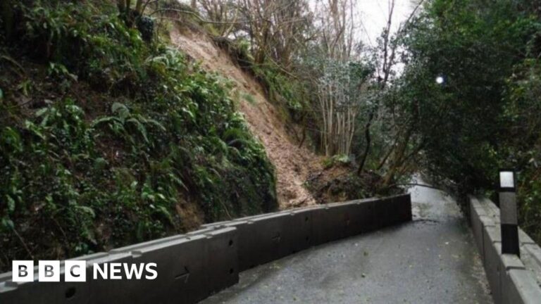 Read more about the article Dinah’s Hollow landslip road closes for a year for safety work