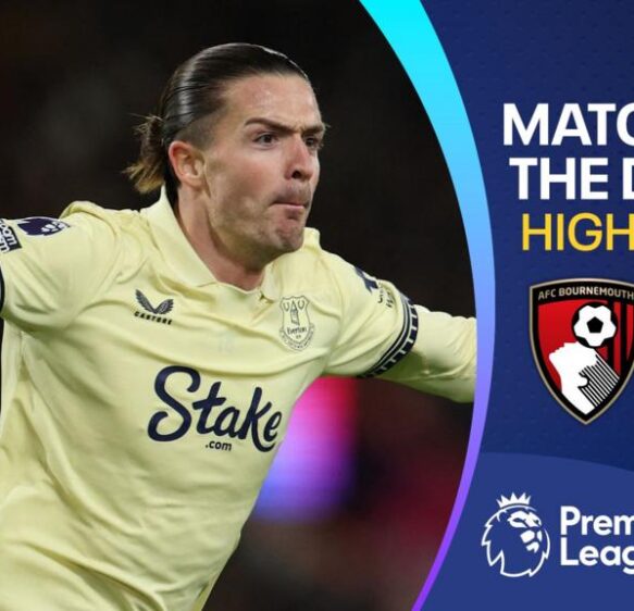 Late Grealish goal gives Everton victory at Bournemouth