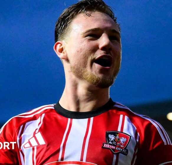 Exeter City: Jayden Wareham a ‘top striker at this level and beyond’