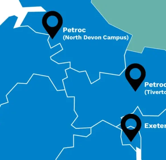 Exeter College and Petroc merger to go ahead in January