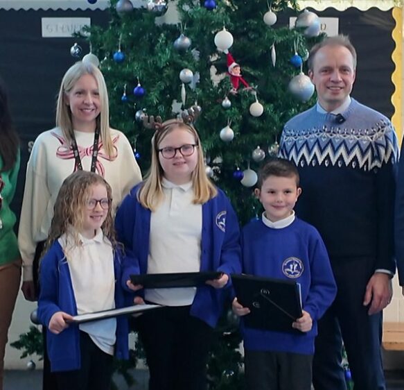 Local MPs use Christmas cards to spark creativity