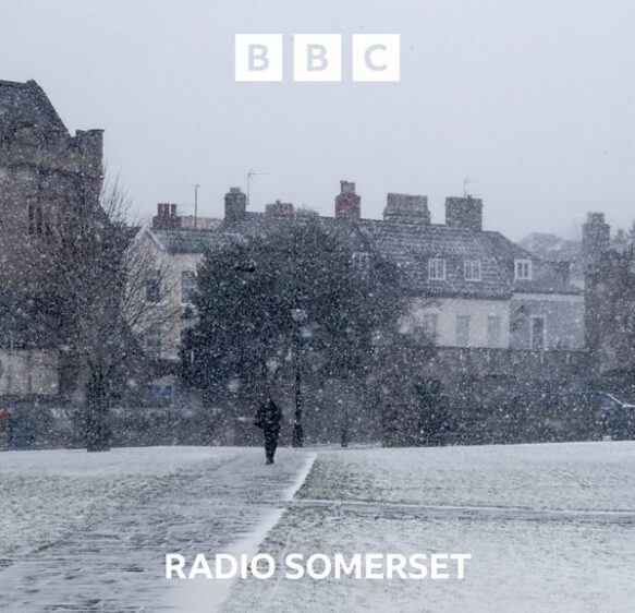 When was Somerset's last official white Christmas?