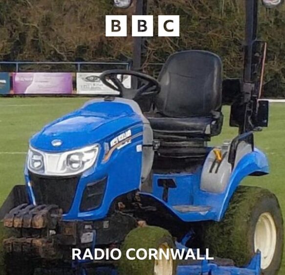 Bude Town FC ‘devastated’ at tractor theft