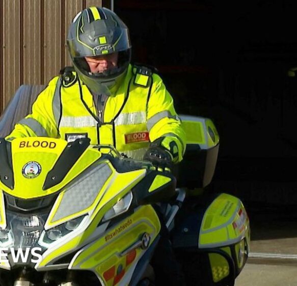 South West charity delivers blood ‘when every minute counts’