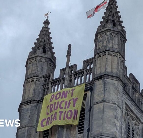 Four plead not guilty over Bath Abbey climate protest