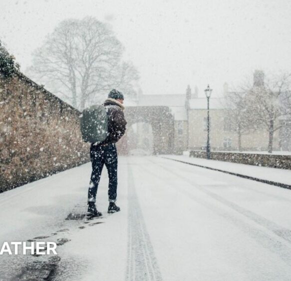 Snow and ice warnings take affect as schools due to return