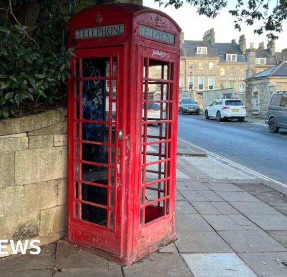 Bath charity buys phone box on street mentioned by Jane Austen