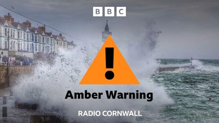 Read more about the article Storm Goretti: Amber warning for wind in Cornwall