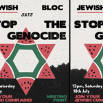 In pictures: Jewish anti-genocide activists lead London march for Palestine