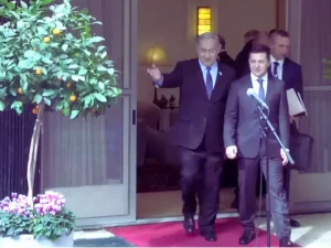 Zelensky is proud of his relationship with war criminal Netanyahu