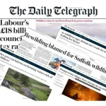 Right-wing press blame anything but human-made climate change for deadly wildfires